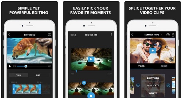 A Slice App alkalmazás az egyik legnépszerűbb ingyenes videószerkesztő alkalmazás