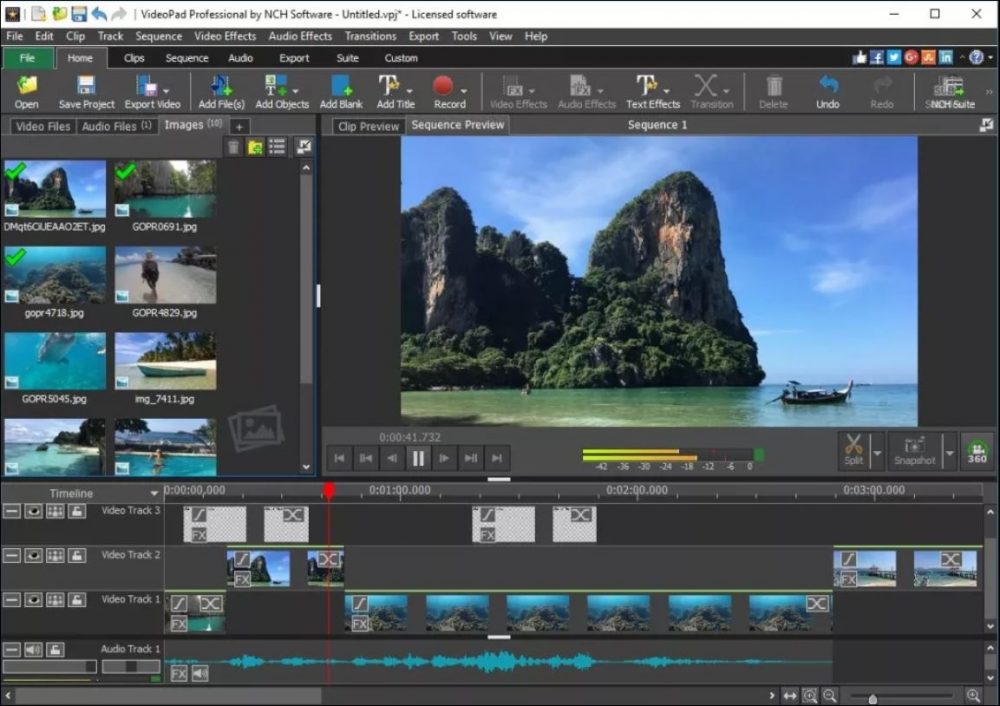 A VideoPad egy másik videószerkesztő szoftver Windows és Mac felhasználók számára