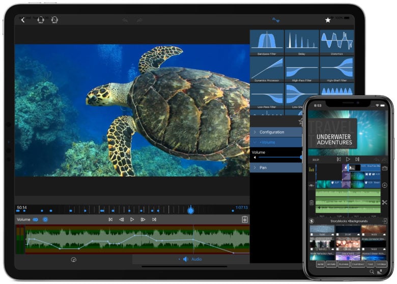Lumafusion videoszerkesztő iphone ra