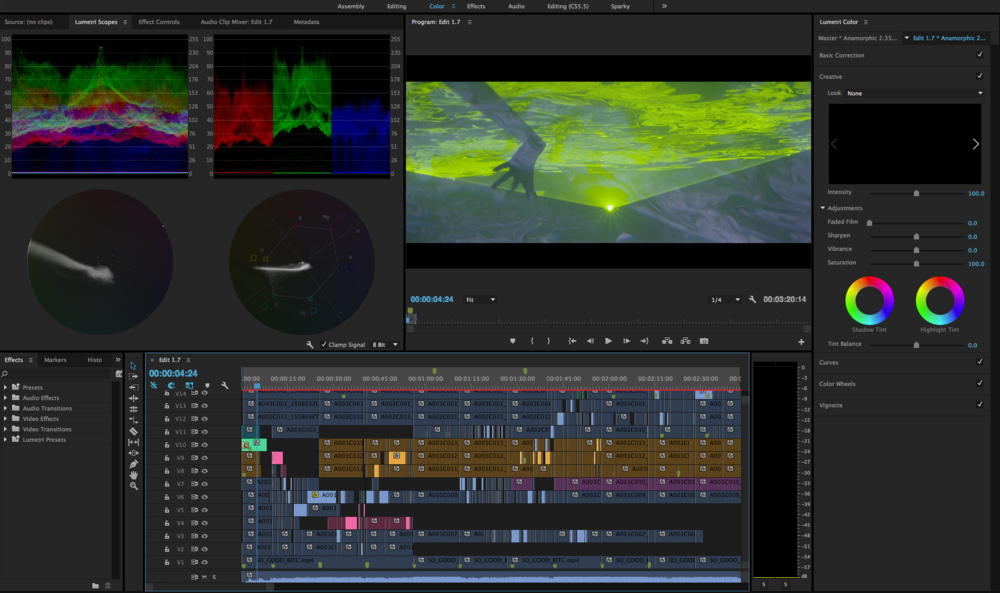 Adobe Premiere CC Professzionális videoszerkesztő