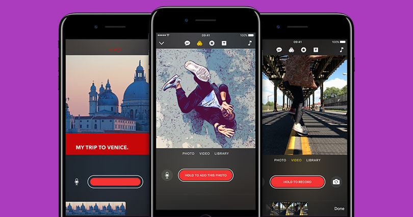 Clips videoszerkesztő app