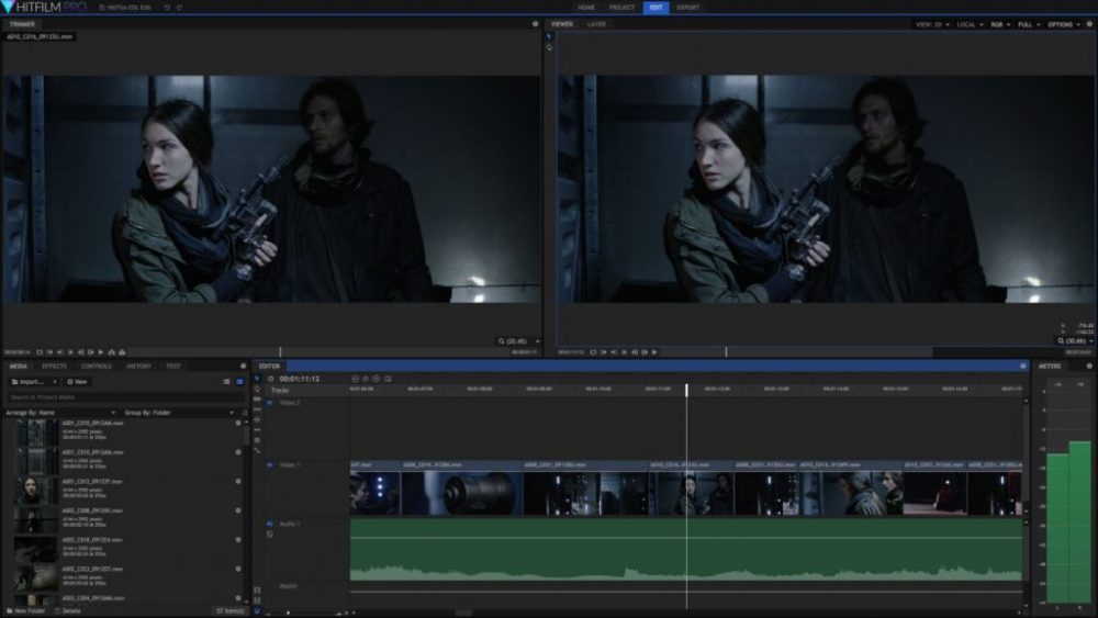 HitFilm Pro Professzionális videoszerkesztő