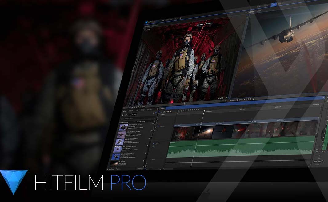 Hitfilm Pro profi videoszerkesztő program