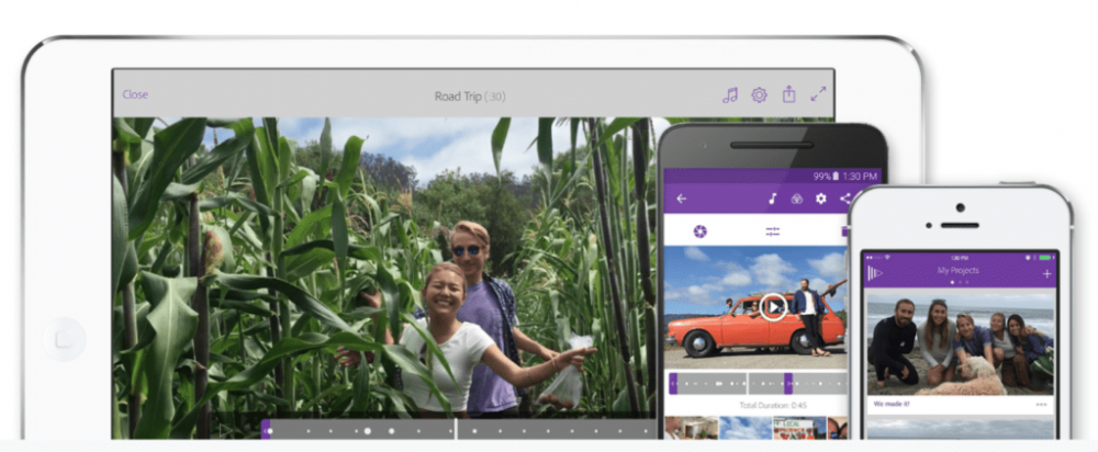 Premiere Clip videoszerkesztő app