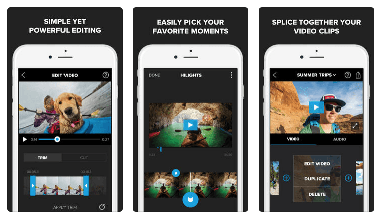 Splice videoszerkesztő app