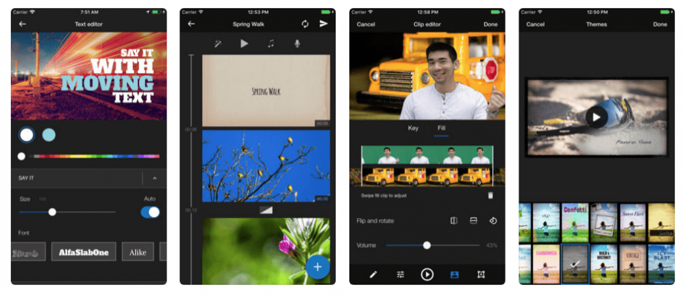 WeVideo videoszerkesztő app